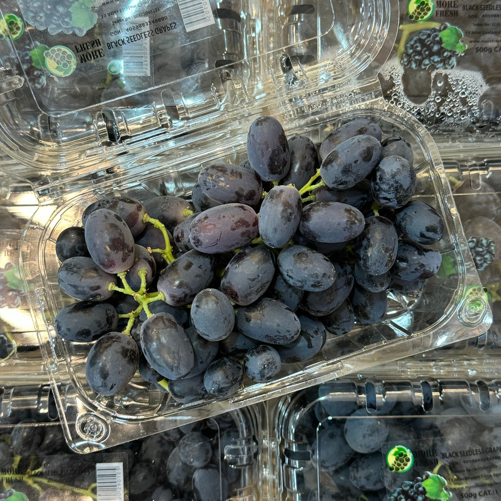 Egypt Black Grape [500G/Pack]-Grapes-MBG Fruit Shop