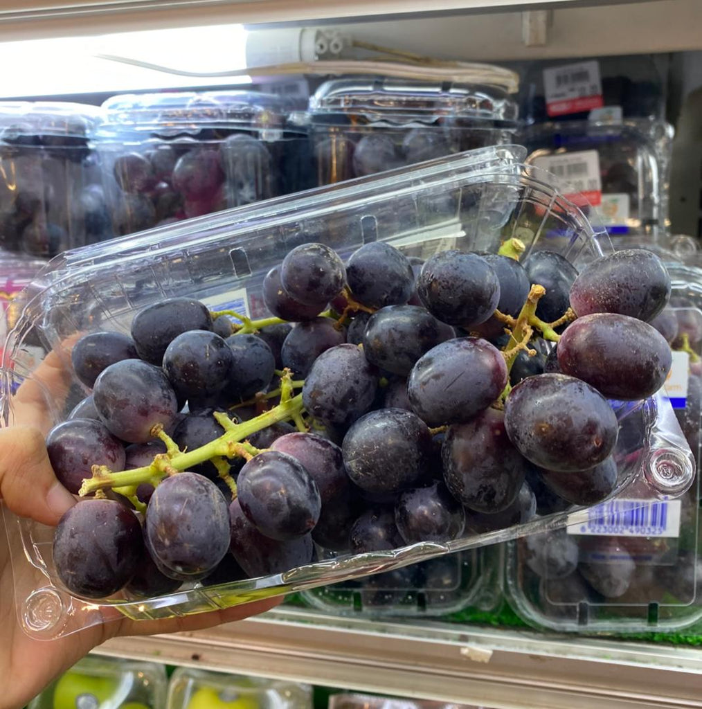 Egypt Black Magic Grape (500G/Pack)-Grapes-MBG Fruit Shop