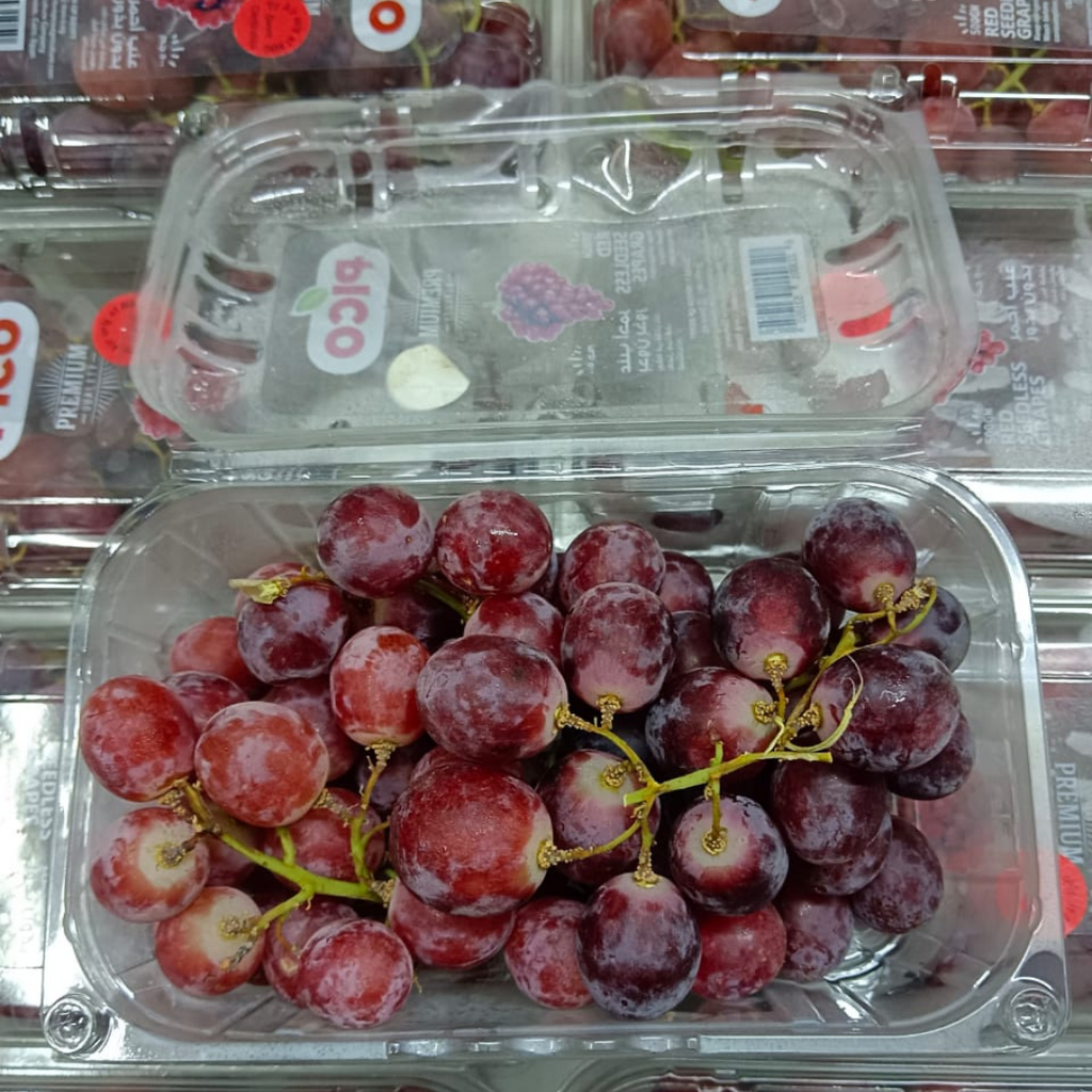 Egypt Sweet Celebration Red Grape (1 Pack) [500G/Pack]-Grapes-MBG Fruit Shop