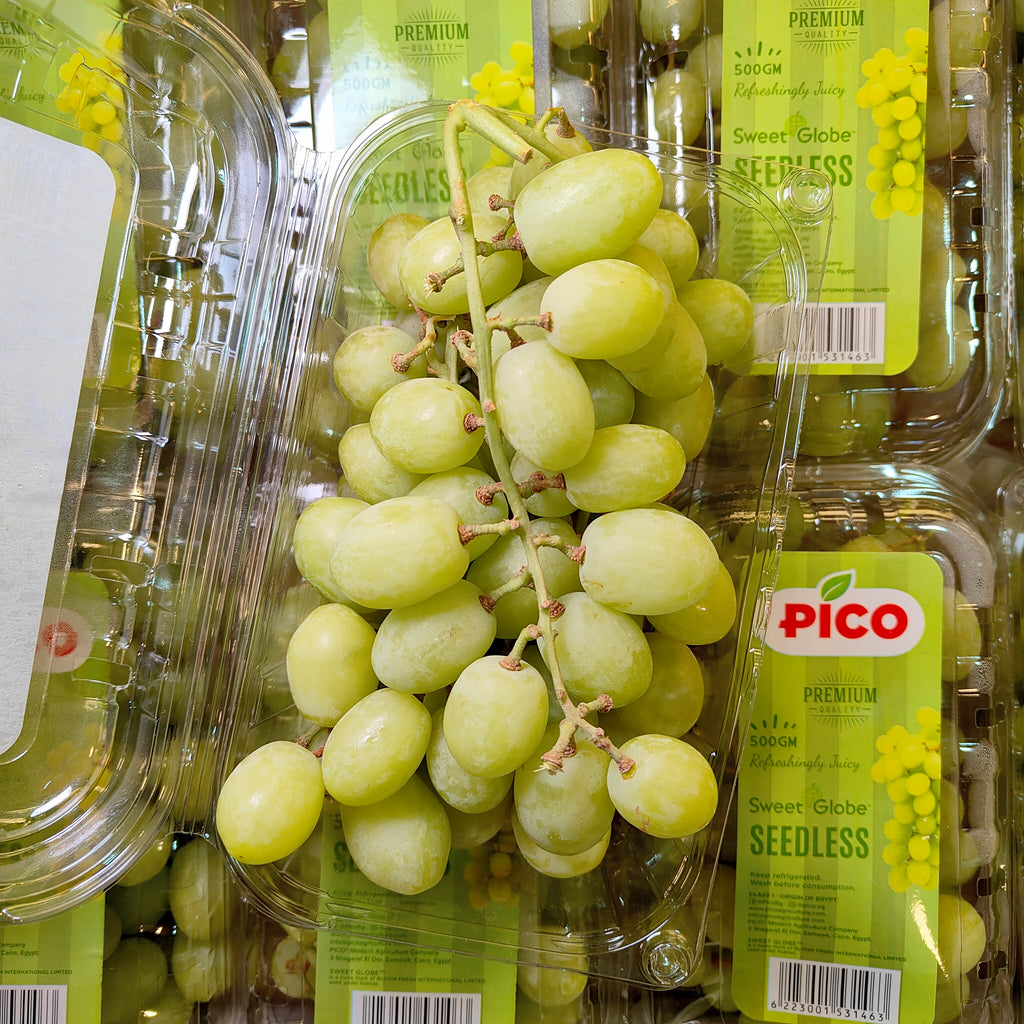 Egypt Sweet Globe Grape [500G/Pack] - pico-Grapes-MBG Fruit Shop