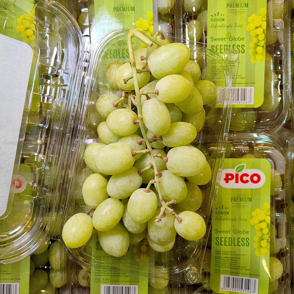 Egypt Sweet Globe Grape [500G/Pack] - pico-Grapes-MBG Fruit Shop