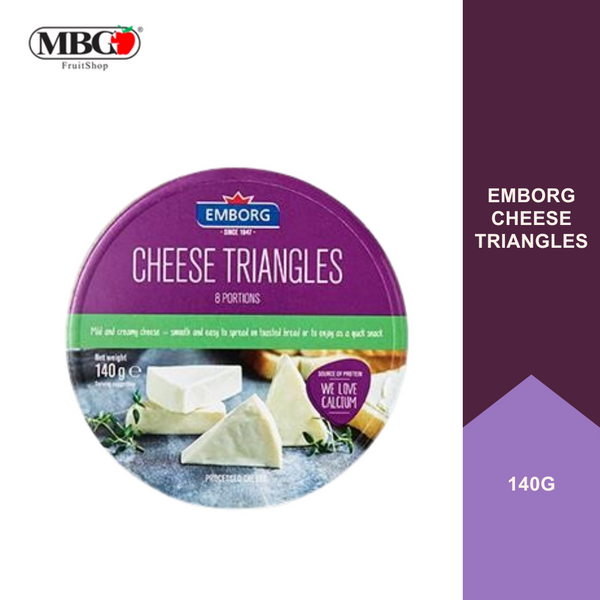 Emborg Cheese Triangle [140G]-MBG Fruit Shop