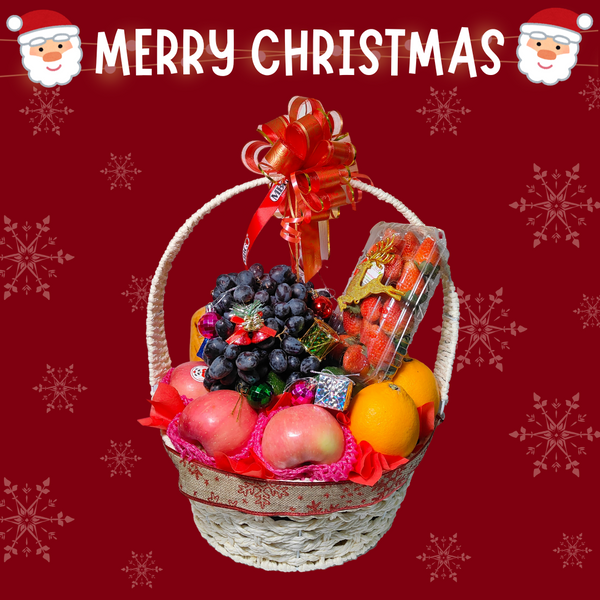 Feliz Christmas Fruit Basket-Xmas Special-MBG Fruit Shop