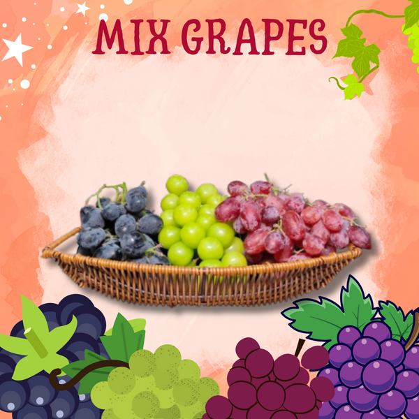 Healthy Snack - Mix Grapes-Mix & Match-MBG Fruit Shop