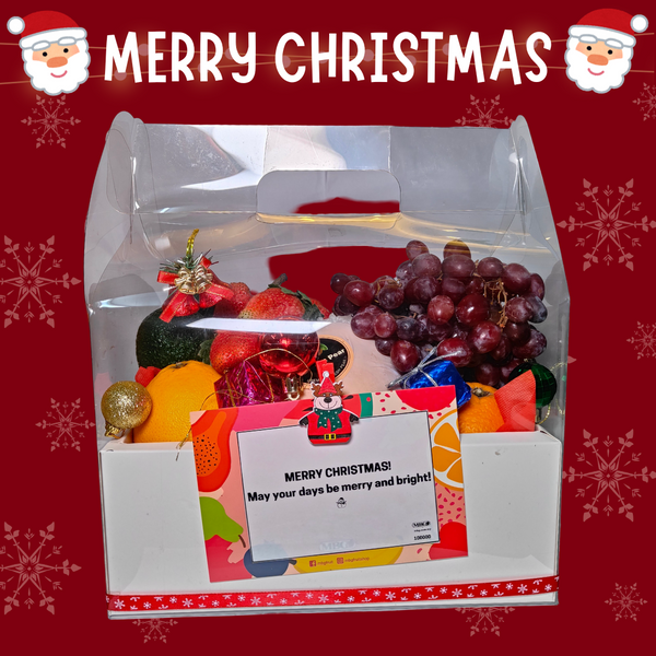 Holly Christmas Fruit Box-Xmas Special-MBG Fruit Shop