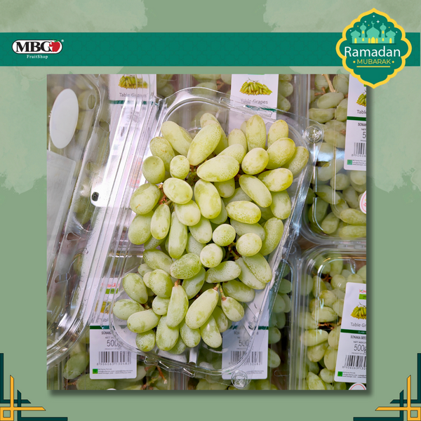 India Sonaka Grape [500G/Pack]-Grapes-MBG Fruit Shop