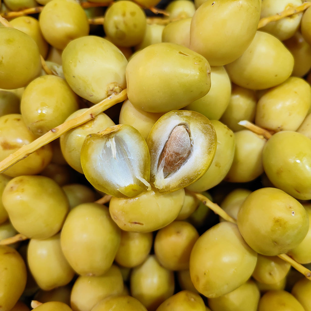 India Yellow Fresh Dates Barhi [500G/Pack]-Outstation-MBG Fruit Shop