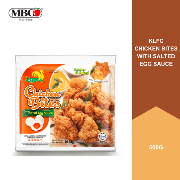 KLFC Chicken Bites With Salted Egg Sauce [500G]-MBG Fruit Shop