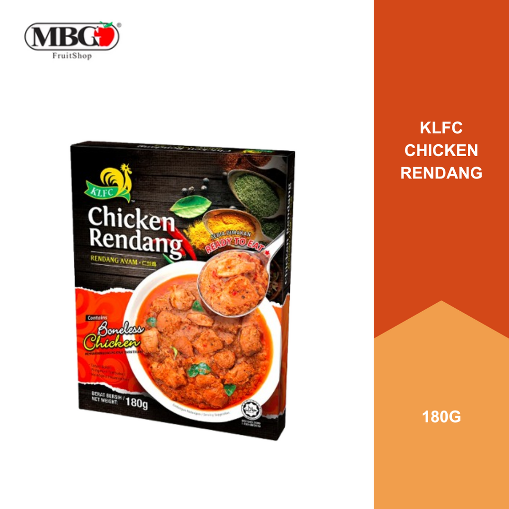 KLFC Chicken Rendang [180G]-Ready To Eat-MBG Fruit Shop