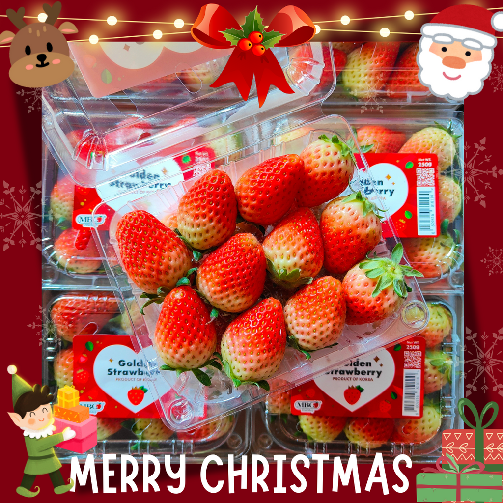 Korea Strawberry [250G/Pack]-Berries-MBG Fruit Shop