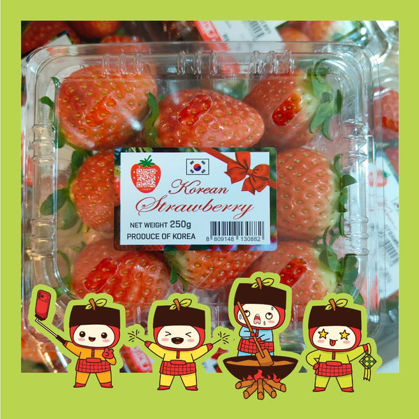 Korea Strawberry [250G/Pack]-Berries-MBG Fruit Shop
