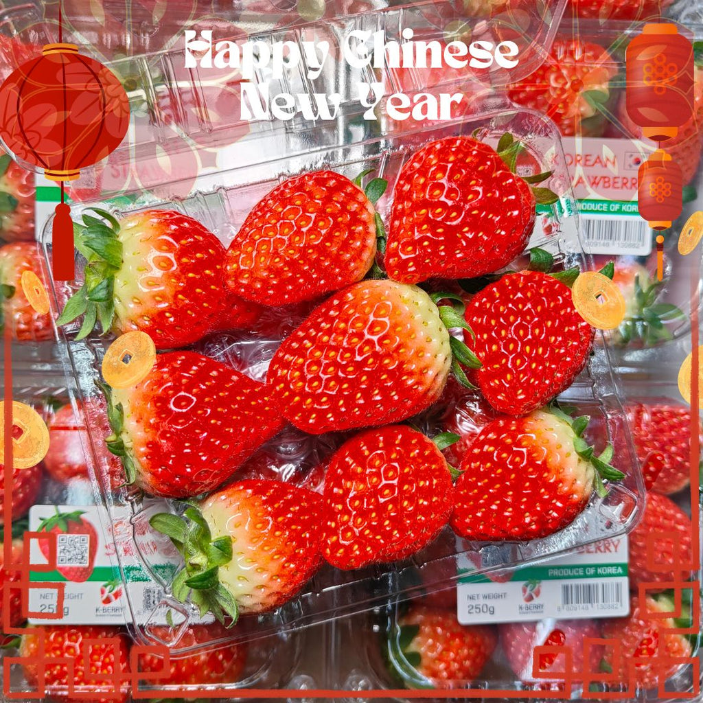 Korea Strawberry [250G/Pack]-Berries-MBG Fruit Shop