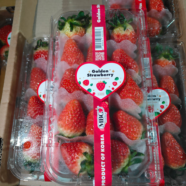 Korea Strawberry [330g/Pack]-Berries-MBG Fruit Shop