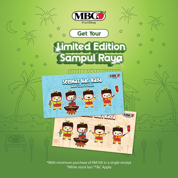 LIMITED EDITION: 2026 Sampul Raya MBG-MBG Fruit Shop