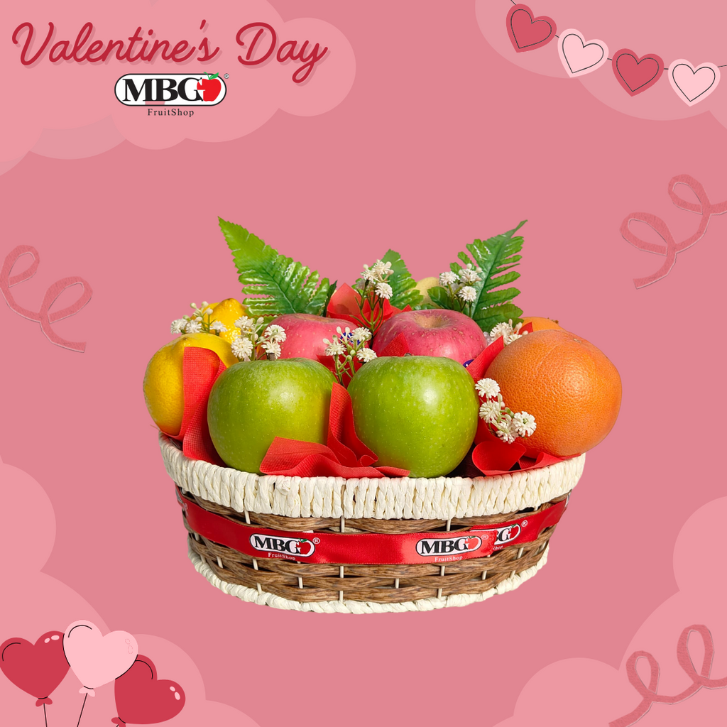 Little Luxuries Fruit Basket (5 Types of Fruits)-Fruit Basket-MBG Fruit Shop