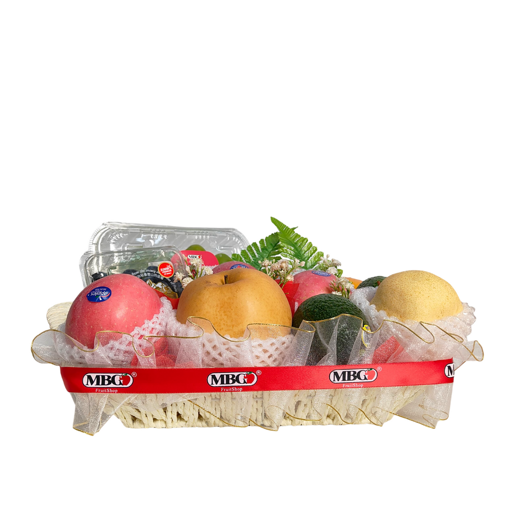 Little Luxuries Fruit Basket (6 Types of Fruits)-Fruit Basket-MBG Fruit Shop