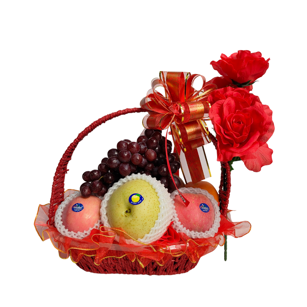 Little Luxuries Fruit Basket (7 Types of Fruits)-Fruit Basket-MBG Fruit Shop