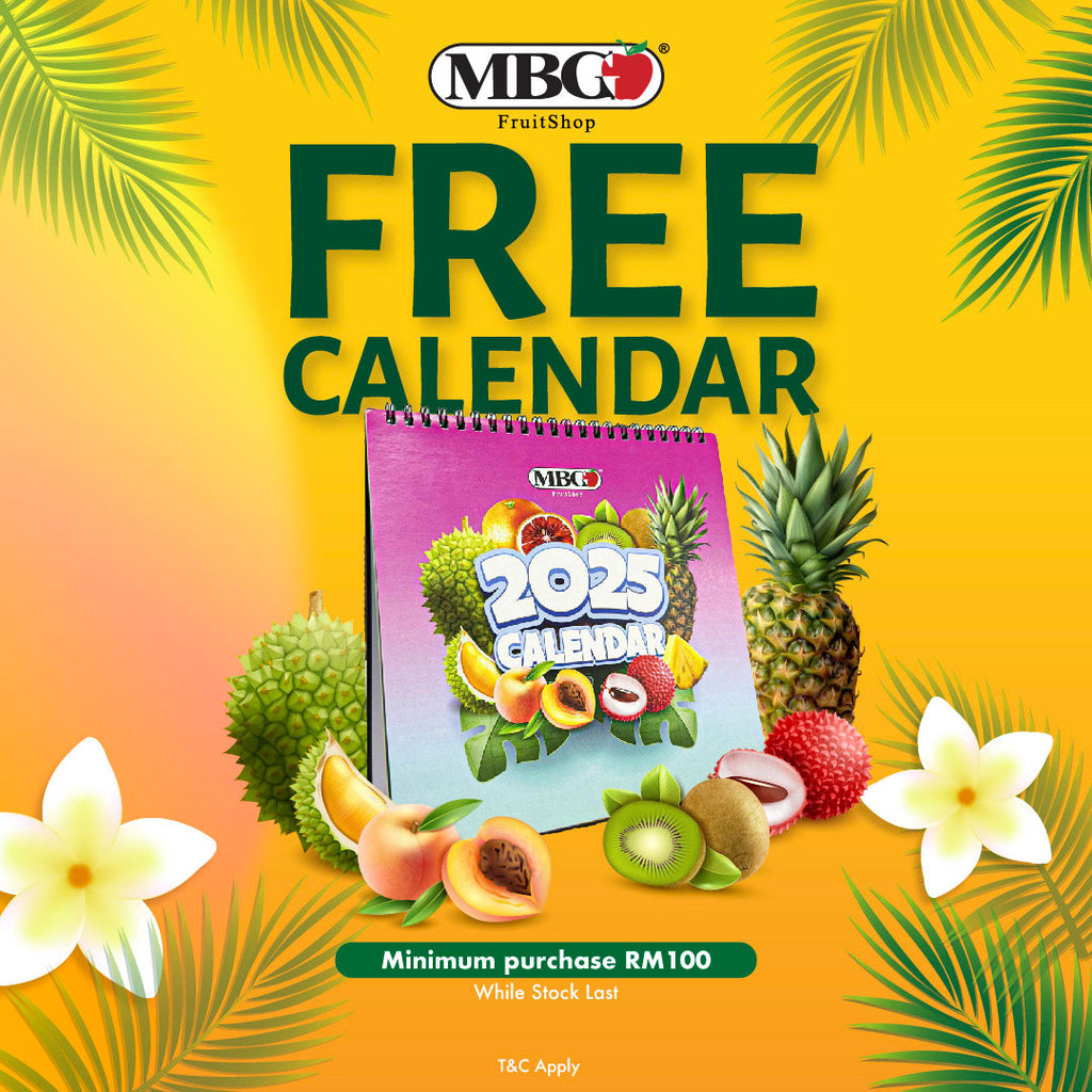 MBG 2025 Calendar-MBG Fruit Shop