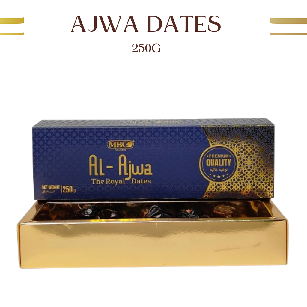 MBG Ajwa Dates [250G/Pack]-Dates-MBG Fruit Shop