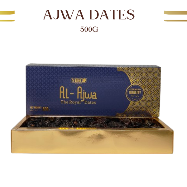 MBG Ajwa Dates [500G/Pack]-Dates-MBG Fruit Shop