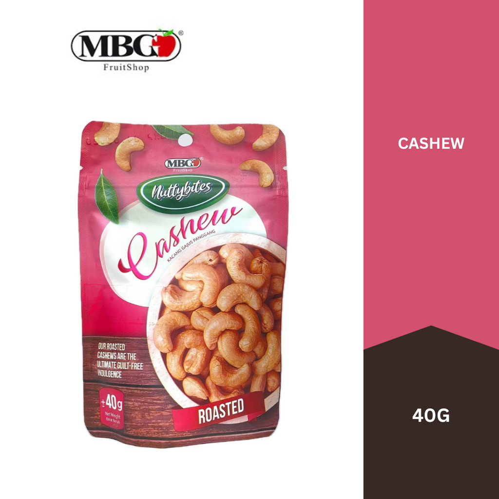 MBG Roasted Cashew Nuts NuttyBites ±40g-Others-MBG Fruit Shop