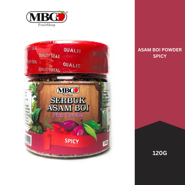 MBG Serbuk Asam Boi (Spicy) [120g/Bottle]-Dry Product-MBG Fruit Shop