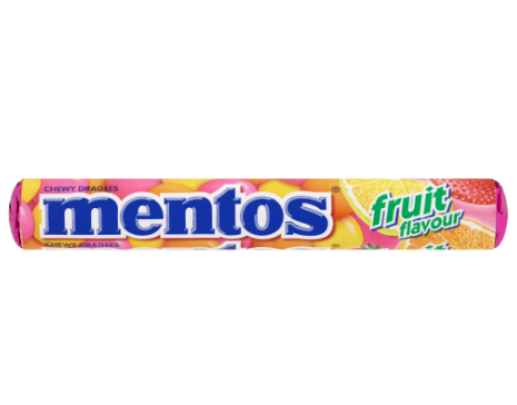 MENTOS ( ROLL ) FRUIT 37G-Sweet&Chocolate-MBG Fruit Shop