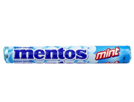 MENTOS ( ROLL ) MINT 37G-Sweet&Chocolate-MBG Fruit Shop