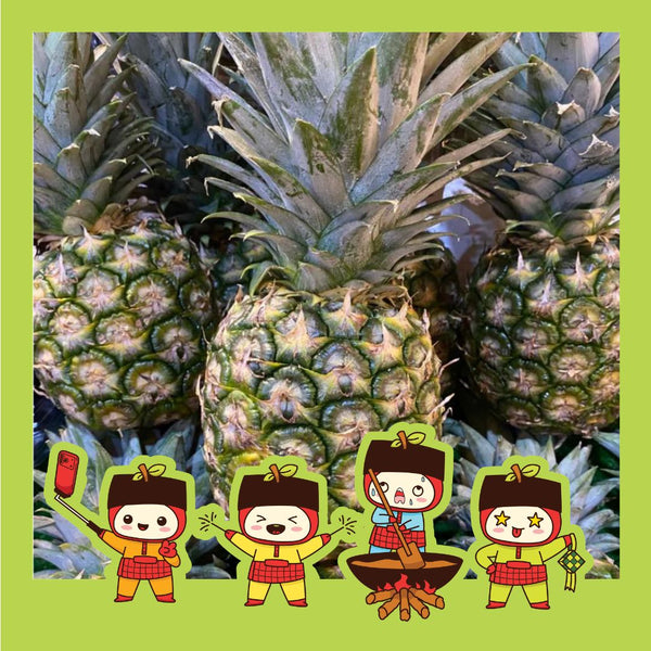 Malaysia MD2 Pineapple [+/-2Kg]-Berries-MBG Fruit Shop