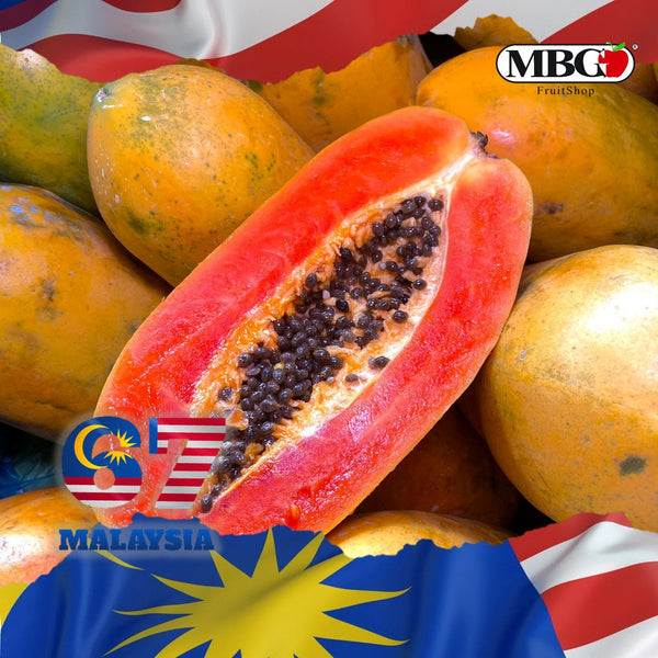 Malaysia Papaya Hong Kong [+/-1.2Kg]-Exotic Fruits-MBG Fruit Shop