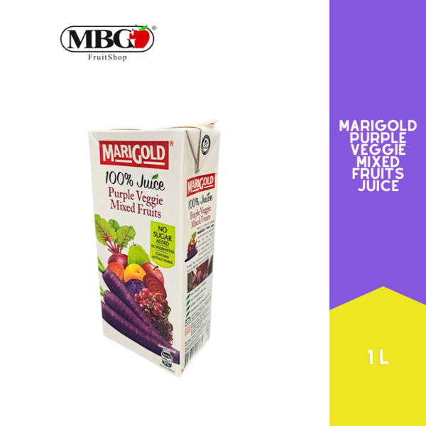Marigold 100% Juice Purple Veggie Mixed Fruits [1L]-MBG Fruit Shop
