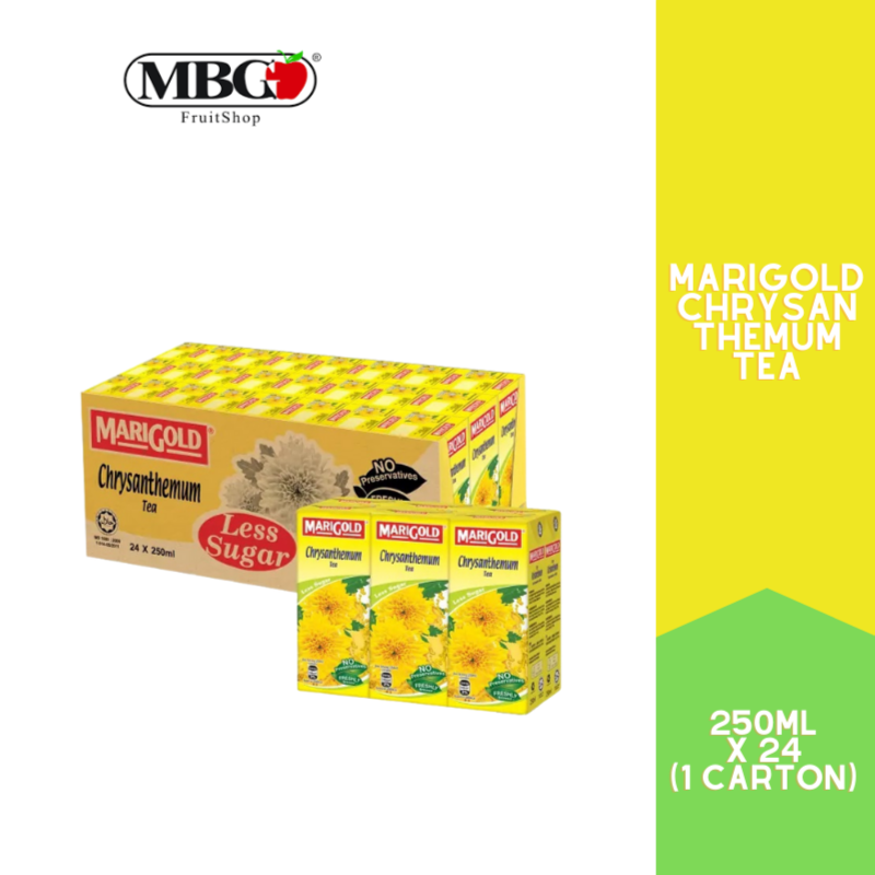 Marigold Less Sugar Chrysanthemum Tea (24 x 250ml)- 1 Carton-CNY Special-MBG Fruit Shop