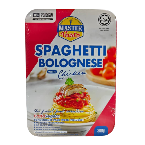 Master Pasto Spaghetti Bolognese With Chicken [300G]-cannedfood-MBG Fruit Shop