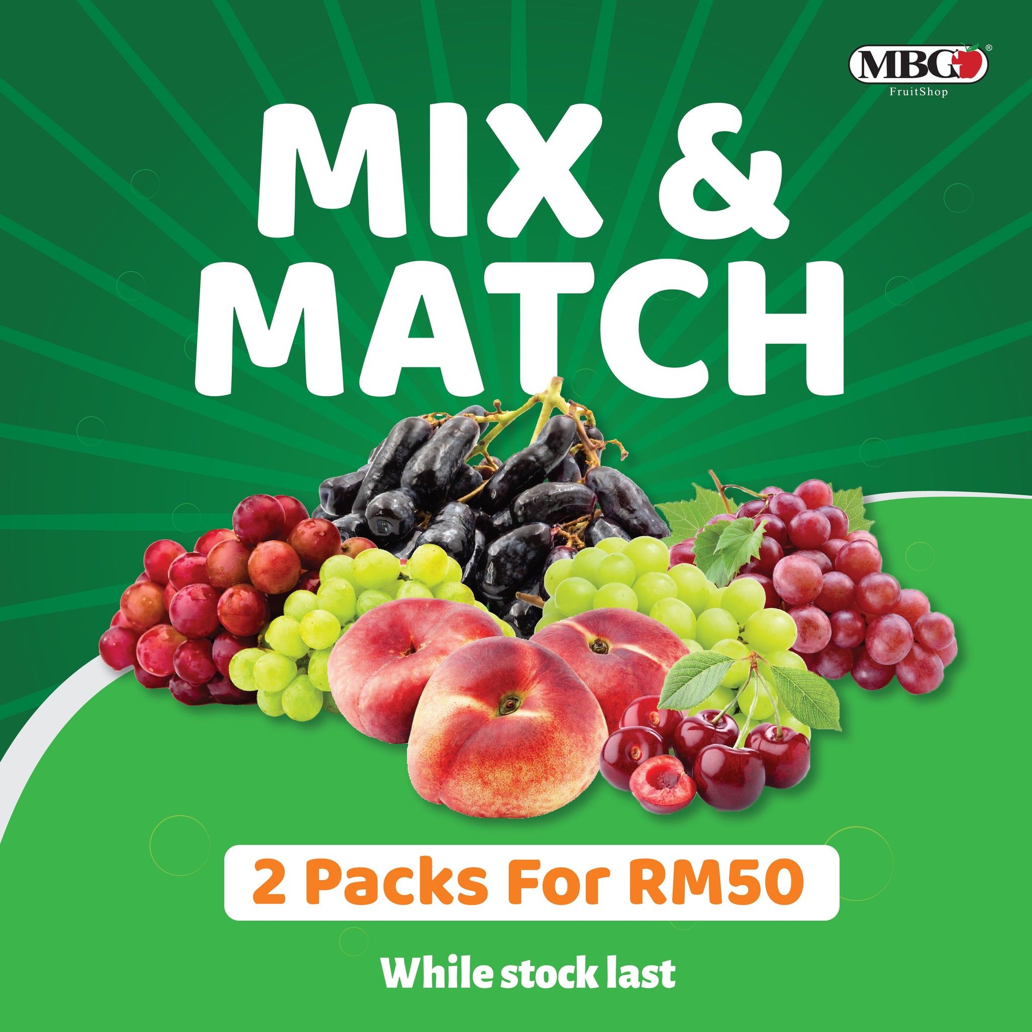 Mix & Match Fruits MBG Fruit Shop