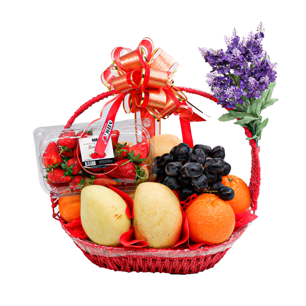 Mother's Day - Blessing Fruit Basket 2 (6 Types of Fruits)-Mother's Day-MBG Fruit Shop