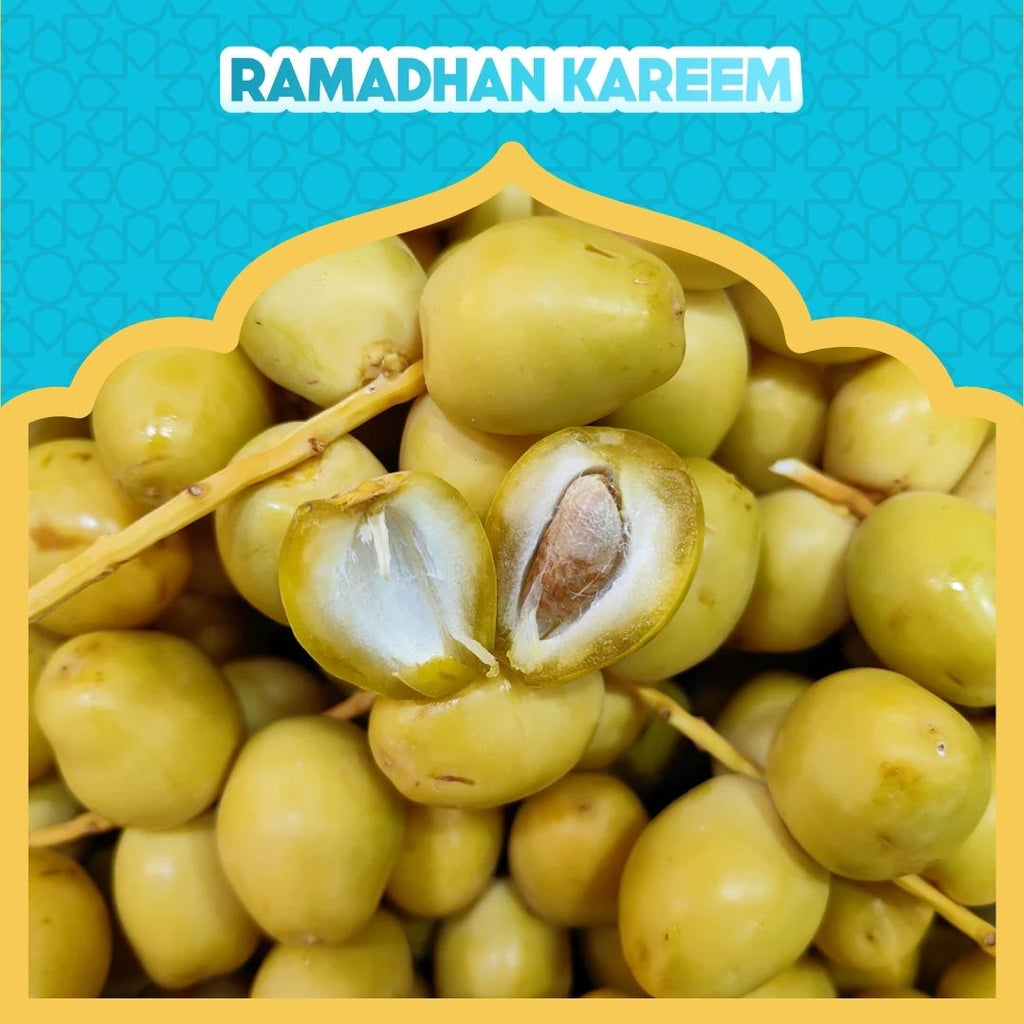 Namibia Fresh Barhi Dates [500G/Loose]-Stone Fruits-MBG Fruit Shop