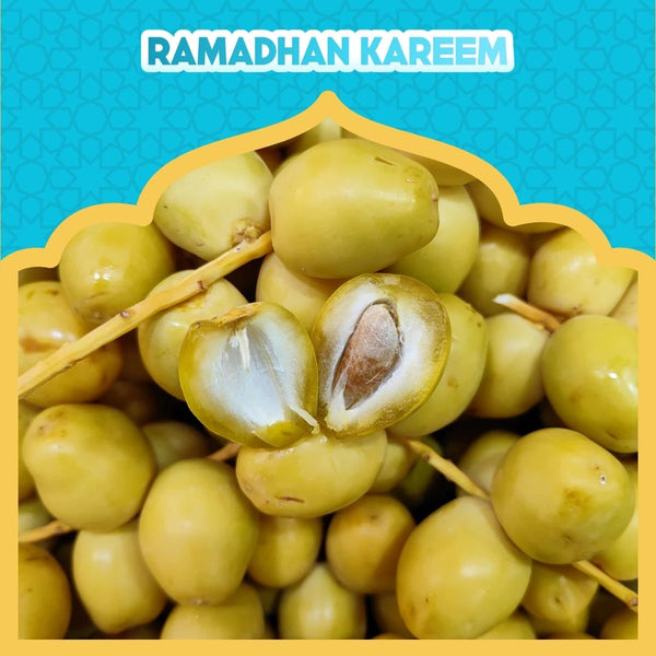 Namibia Fresh Barhi Dates [500G/Loose]-Stone Fruits-MBG Fruit Shop