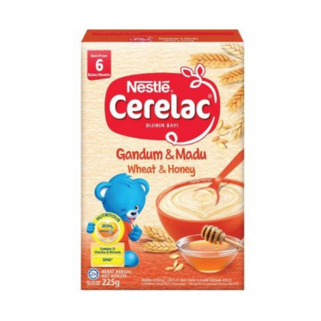 Nestle Cerelac Wheat Honey (225G)-MBG Fruit Shop