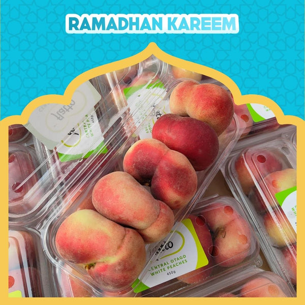 New Zealand White Peach [450g/Pack]-MBG Fruit Shop