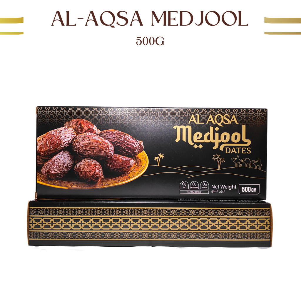 Palestine Al-Aqsa Medjool Dates [500G/Pack]-Dates-MBG Fruit Shop