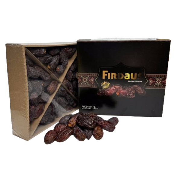 Palestine Firdaus Medjoul Dates [5Kg/Pack]-Dates-MBG Fruit Shop