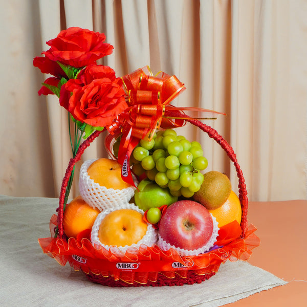 Little Luxuries Fruit Basket (7 Types of Fruits)-Fruit Basket-MBG Fruit Shop