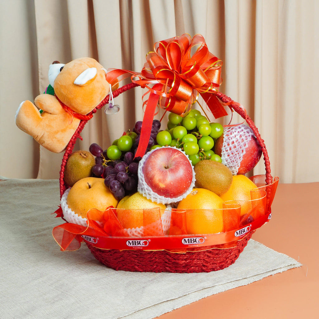 Loving Fruit Basket - Melody (8 Types of Fruits)-Fruit Basket-MBG Fruit Shop