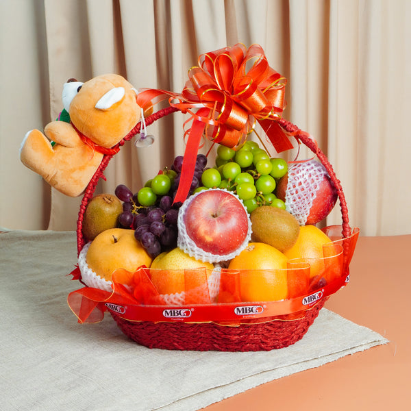 Loving Fruit Basket - Melody (8 Types of Fruits)-Fruit Basket-MBG Fruit Shop
