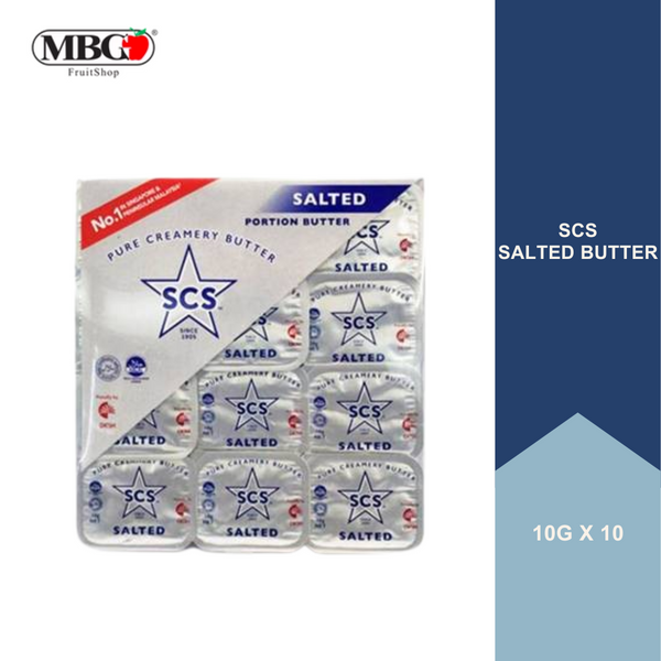 SCS Salted Butter [12x10G]-MBG Fruit Shop
