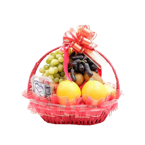 Signature Fruit Basket (8 Types of Fruits)-Fruit Basket-MBG Fruit Shop