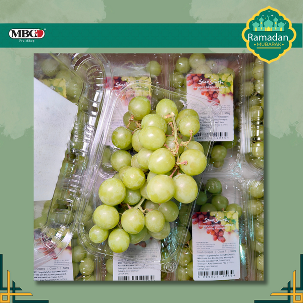 South Africa Autumn Crisp Grape [500G/Pack]-Grapes-MBG Fruit Shop