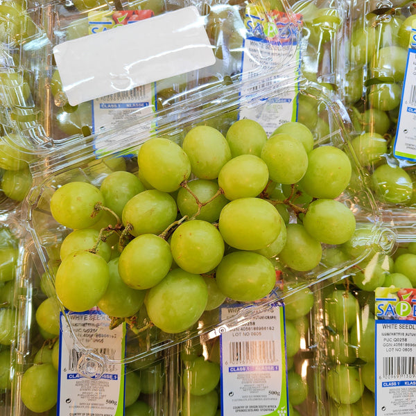 South Africa Autumn Crisp Seedless Green Grape [500G/Pack]-Grapes-MBG Fruit Shop