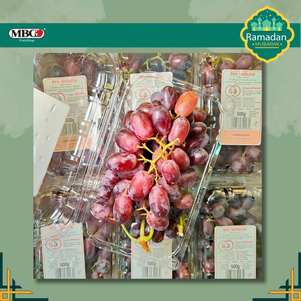 South Africa Crimson Grapes [500G/Pack]-Grapes-MBG Fruit Shop