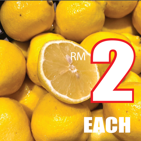 South Africa Lemon (M) (1 Pcs)-Citrus-MBG Fruit Shop